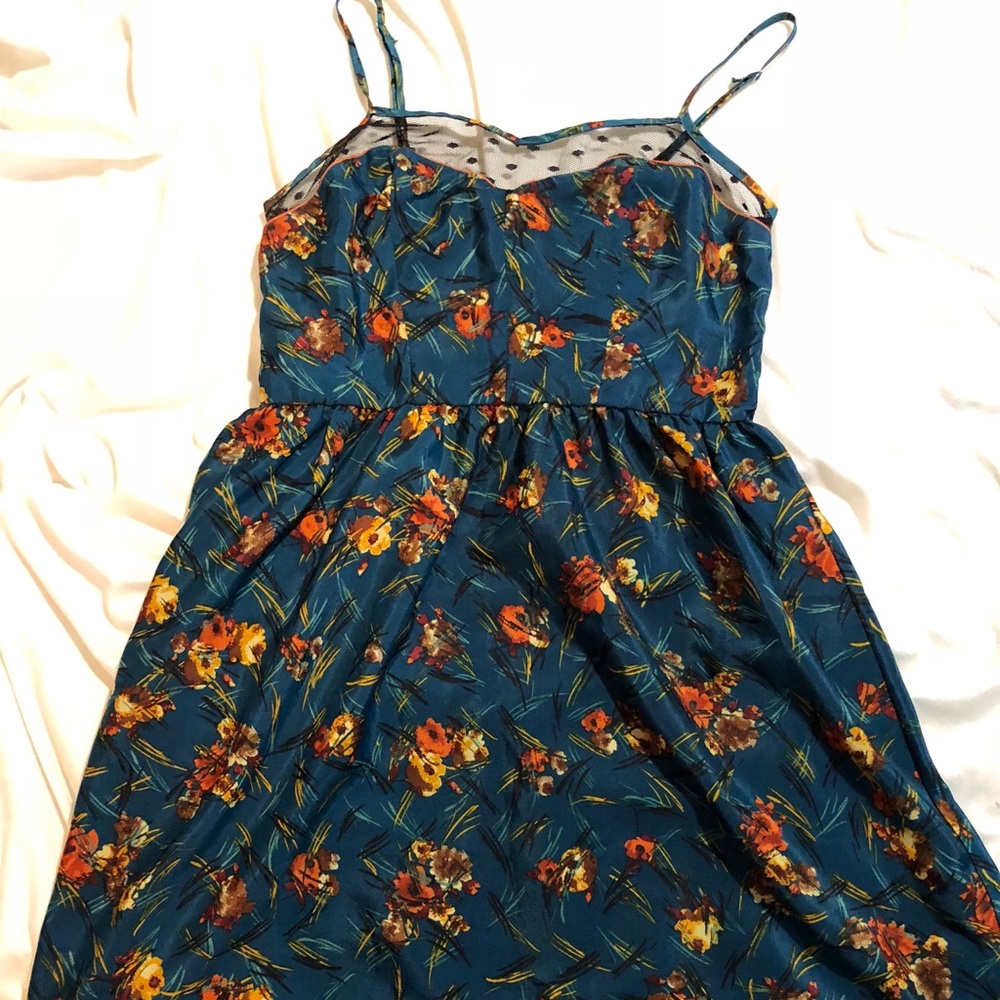 🌈Blue High-Low Dress